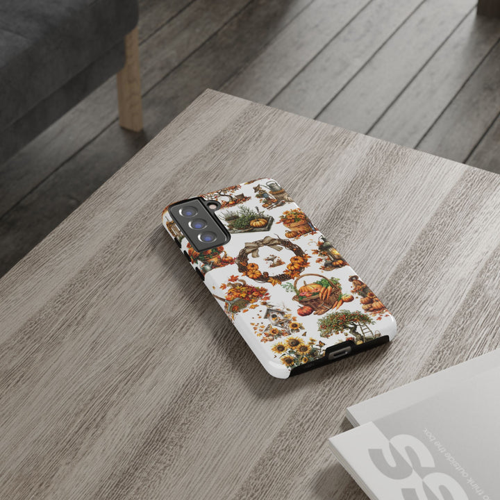 Impact Resistant, Fall Leaves Collage, Cute Phone Cases for Samsung S24, S23, S22, S21, IPhone 15 pro Iphone 14 pro Iphone 13 IPhone 12 Iphone 11 - Studio40ParkLane