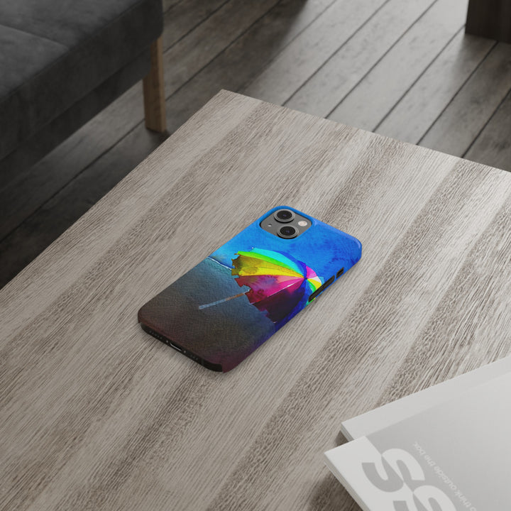 Slim Cute Phone Cases for Iphone - | iPhone 15 Case | iPhone 15 Pro Max Case, Iphone 14 Case, Iphone 14 Pro Max, Iphone 13, Summer Beach Umbrella - Studio40ParkLane