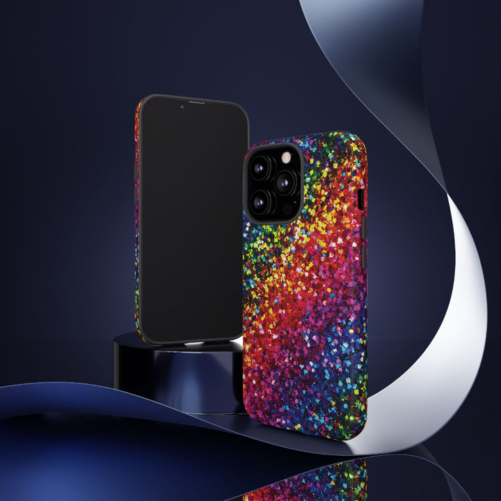Premium Tough Muted Non - Glitter Color Composition Cute Phone Case, for IPhone 16 pro Max | Iphone 15, Iphone 14, 13, Samsung Galaxy S25, S24 - Studio40ParkLane