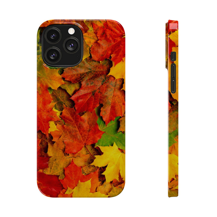 Slim Fall Leaves Slim Cute Phone Cases for Iphone | iPhone 15 Case | iPhone 15 Pro Max Case, Iphone 14, Iphone 14 Pro Max, Iphone 13 - Studio40ParkLane