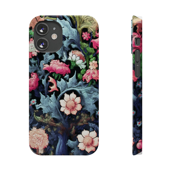 Slim Cute Phone Cases for Iphone - | iPhone 15 Case | iPhone 15 Pro Max Case, Iphone 14 Case, Iphone 14 Pro Max, Iphone 13, Flowers Scene - Studio40ParkLane