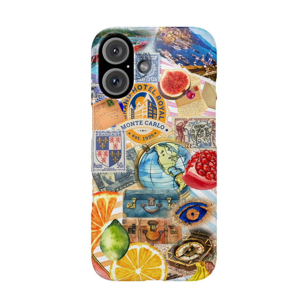 Slim Trendy French Coquette Collage Gift for Her Cute Phone Cases for Iphone 16 Cases | iPhone 15 Case | iPhone 15 Pro Max Case, Iphone 14 Case, Iphone 13, Slim - Studio40ParkLane