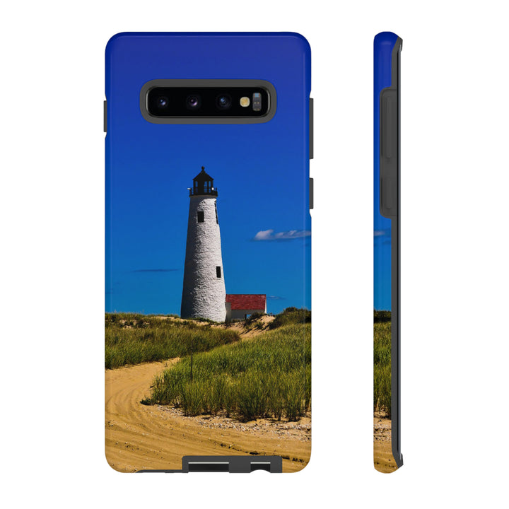 Cute Samsung Phone Case | Aesthetic Samsung Phone Case | Lighthouse Beach | Galaxy S23, S22, S21, S20 | Luxury Double Layer | Cool - Studio40ParkLane