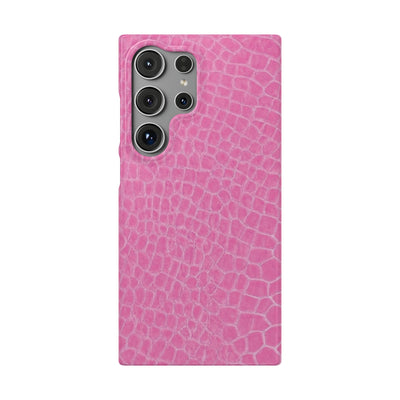 Snap Non Leather Pink Color Pattern Gift for Her Cute Phone Cases for Samsung Galaxy S24, S23, S22, S21, S20, Plus, Ultra, Iphone 16, 15, 14, Pro and Max - Studio40ParkLane