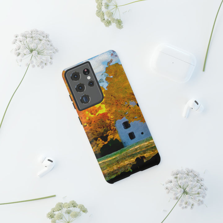 Cute Samsung Phone Case | Aesthetic Samsung Phone Case | Galaxy S23, S22, S21, S20 | New England Fall, Protective Phone Case - Studio40ParkLane