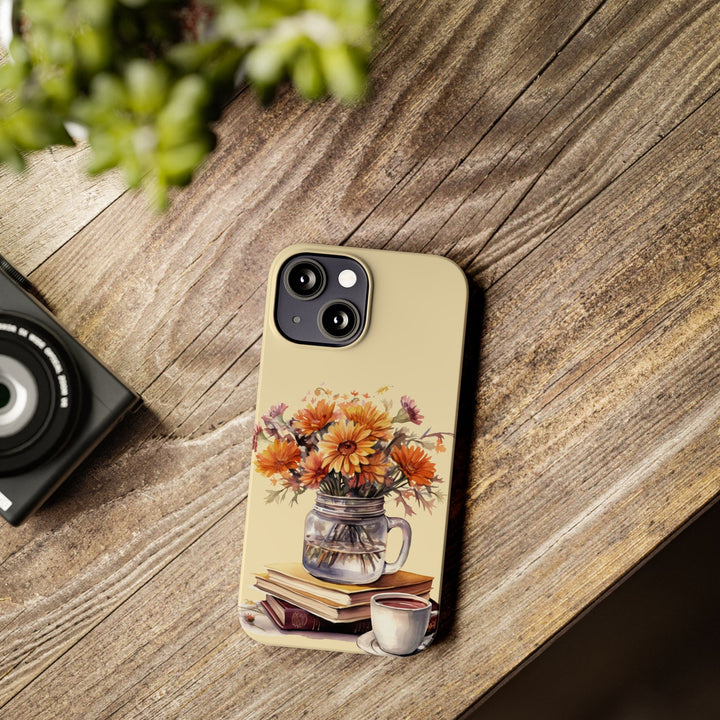 Slim Fall Autumn Leaves Cute Phone Cases for Iphone 16 | iPhone 15 Case | iPhone 15 Pro Max Case, Iphone 14, Iphone 14 Pro Max, Iphone 13, Slim Mom Dad Gift - Studio40ParkLane