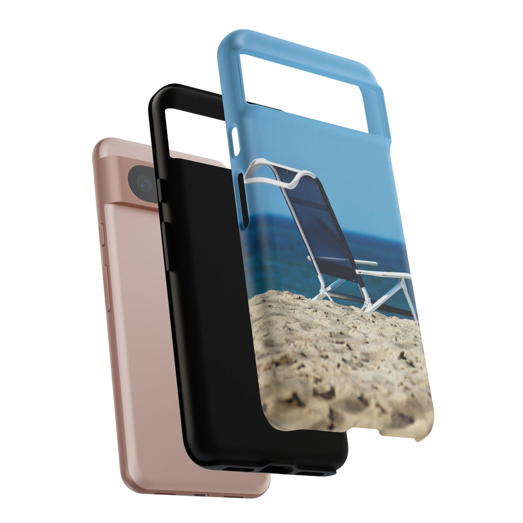Cute Samsung Case | Cool Iphone Case | Summer Blue Beach Chair, Samsung S24, S23, S22, S21, IPhone 15 Case | Iphone 14 Case, Iphone 13 Case - Studio40ParkLane