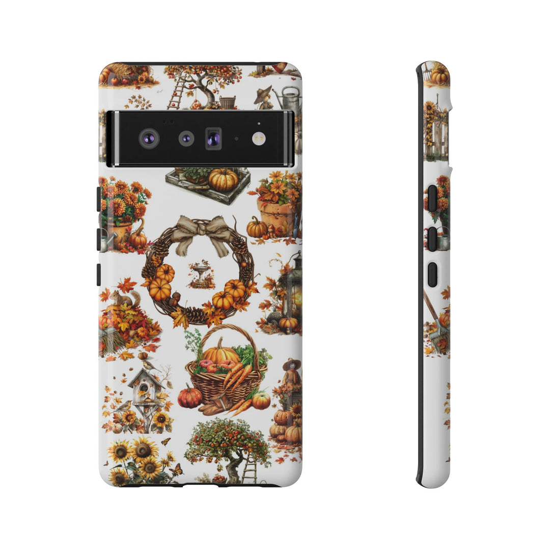 Impact Resistant, Fall Leaves Collage, Cute Phone Cases for Samsung S24, S23, S22, S21, IPhone 15 pro Iphone 14 pro Iphone 13 IPhone 12 Iphone 11 - Studio40ParkLane