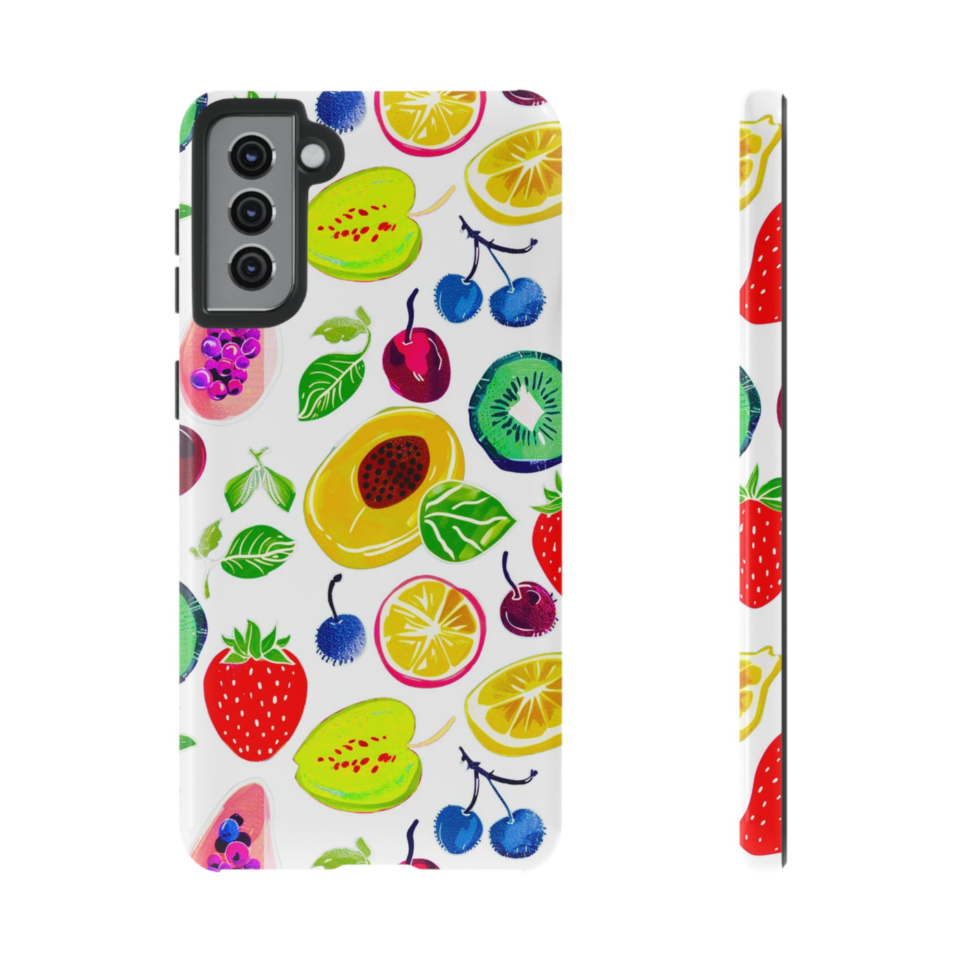 Impact Resistant, Summer Fruit, Cute Phone Cases for Samsung S24, S23, S22, S21, IPhone 15 pro, Iphone 14 pro, Iphone 13 IPhone 12 Iphone 11