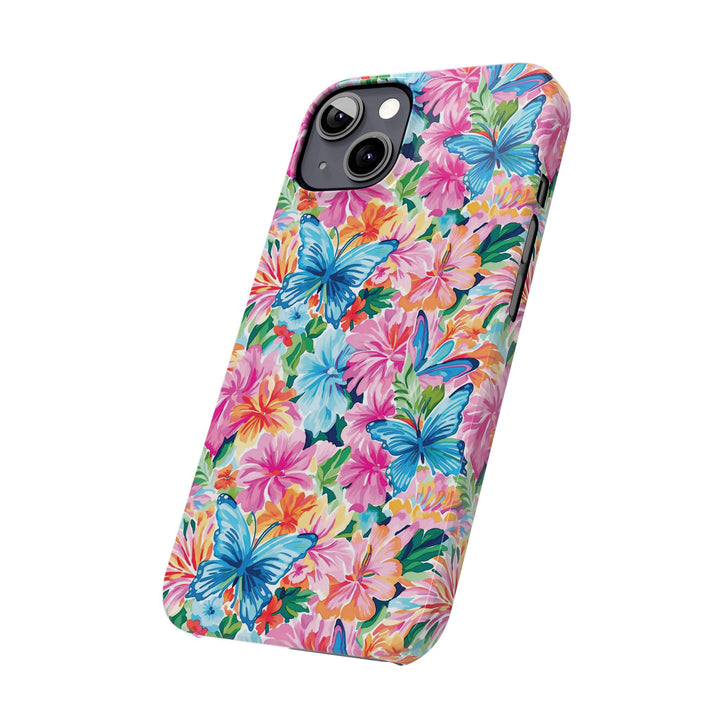 Slim Butterflies Flowers Gift for Her Cute Phone Cases for Iphone 16 Pro Max | iPhone 15 Case | iPhone 15 Pro Max Case, Iphone 14, 13, 12, 11, 10, 8, 7 - Studio40ParkLane