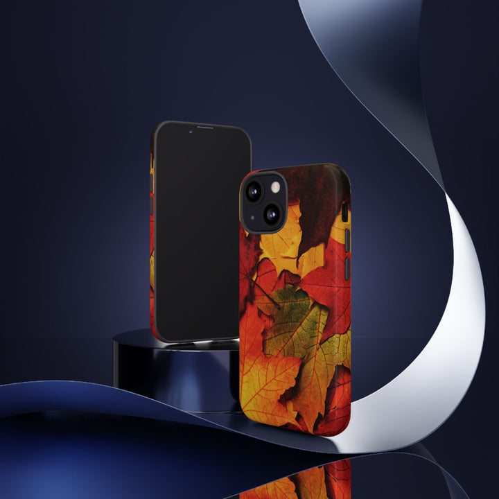 Autumn Fall Leaves Gift Cute Phone Case for, Samsung Galaxy S24, S23, S22, S21, IPhone 16 Case | Iphone 15, Iphone 14, IPhone 13 Case Mom Dad Gift - Studio40ParkLane