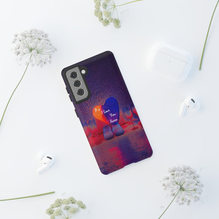 Cute Samsung Case | Cool Iphone Case | PS I love You - Heart, Samsung S24, S23, S22, S21, IPhone 15 Case | Iphone 14 Case, Iphone 13 Case - Studio40ParkLane
