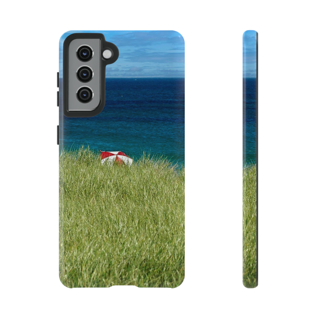 Cute Samsung Phone Case | Aesthetic Samsung Phone Case | Beach Umbrella | Galaxy S23, S22, S21, S20 | Luxury Double Layer | Cool - Studio40ParkLane
