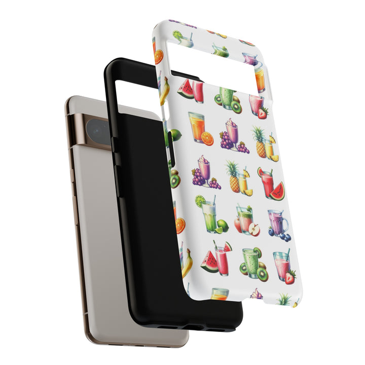 Cute Samsung Case | Cool Iphone Case | Tropical Summer Fruit Cocktail, Samsung S24, S23, S22, S21, IPhone 15 Case | Iphone 14 Case, Iphone 13 Case - Studio40ParkLane