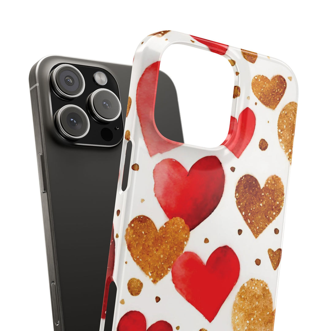 Slim Custom Personalized Valentine Love Gift for Her Cute Phone Cases for Iphone 16 Pro Max | iPhone 15 Case | iPhone 15 Pro Max Case, Iphone 14 - Studio40ParkLane