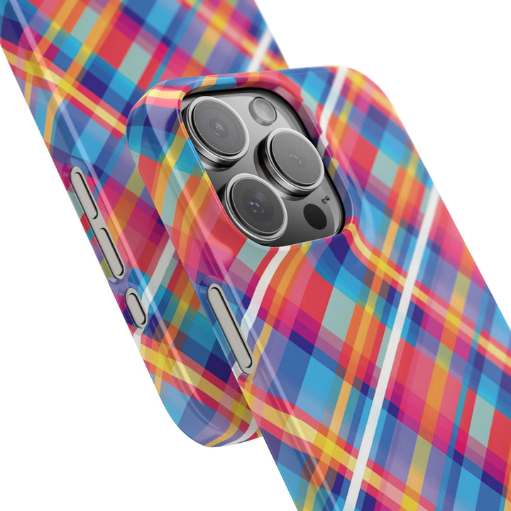 Slim Checkered Plaid Gift for Her Cute Phone Cases for Iphone 16 Pro Max | iPhone 15 Case | iPhone 15 Pro Max Case, Iphone 14, 13, 12, 11, 10, 8, 7 - Studio40ParkLane