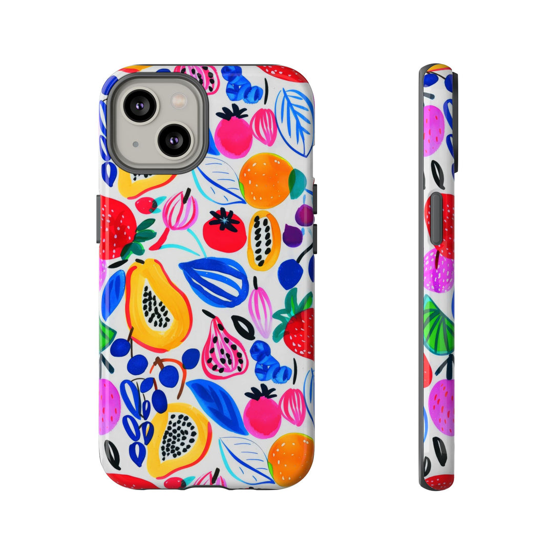 Summer Fruit Cute Tough Phone Case - For Apple iPhone 17, 16 Pro Max, 15 Pro Max, 14 Plus 13 Pro 12, Samsung Galaxy S26, S25, S24 Plus Ultra