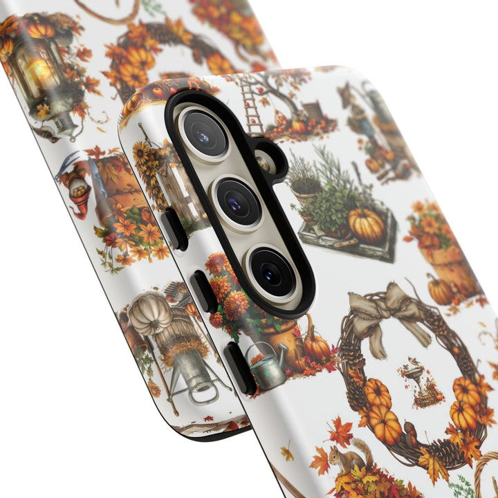 Impact Resistant, Fall Leaves Collage, Cute Phone Cases for Samsung S24, S23, S22, S21, IPhone 15 pro Iphone 14 pro Iphone 13 IPhone 12 Iphone 11 - Studio40ParkLane
