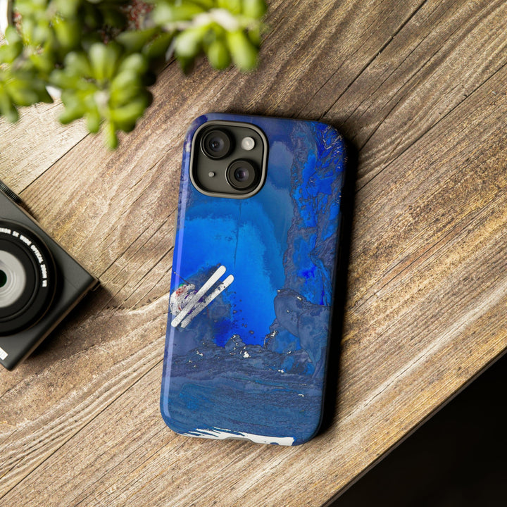 Cute IPhone Case | iPhone 15 Case | iPhone 15 Pro Max Case, Iphone 14 Case, Iphone 14 Pro Max Case IPhone Case for Art Lovers, Skiing Mountain - Studio40ParkLane