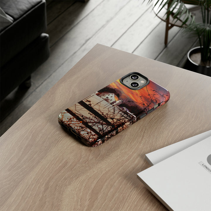 Cool Phone Case | Winter Sunset, For iPhone 15 Case | iPhone 15 Pro Case, Iphone 14 Case, Iphone 14 Pro Max Case, Protective Iphone Case - Studio40ParkLane