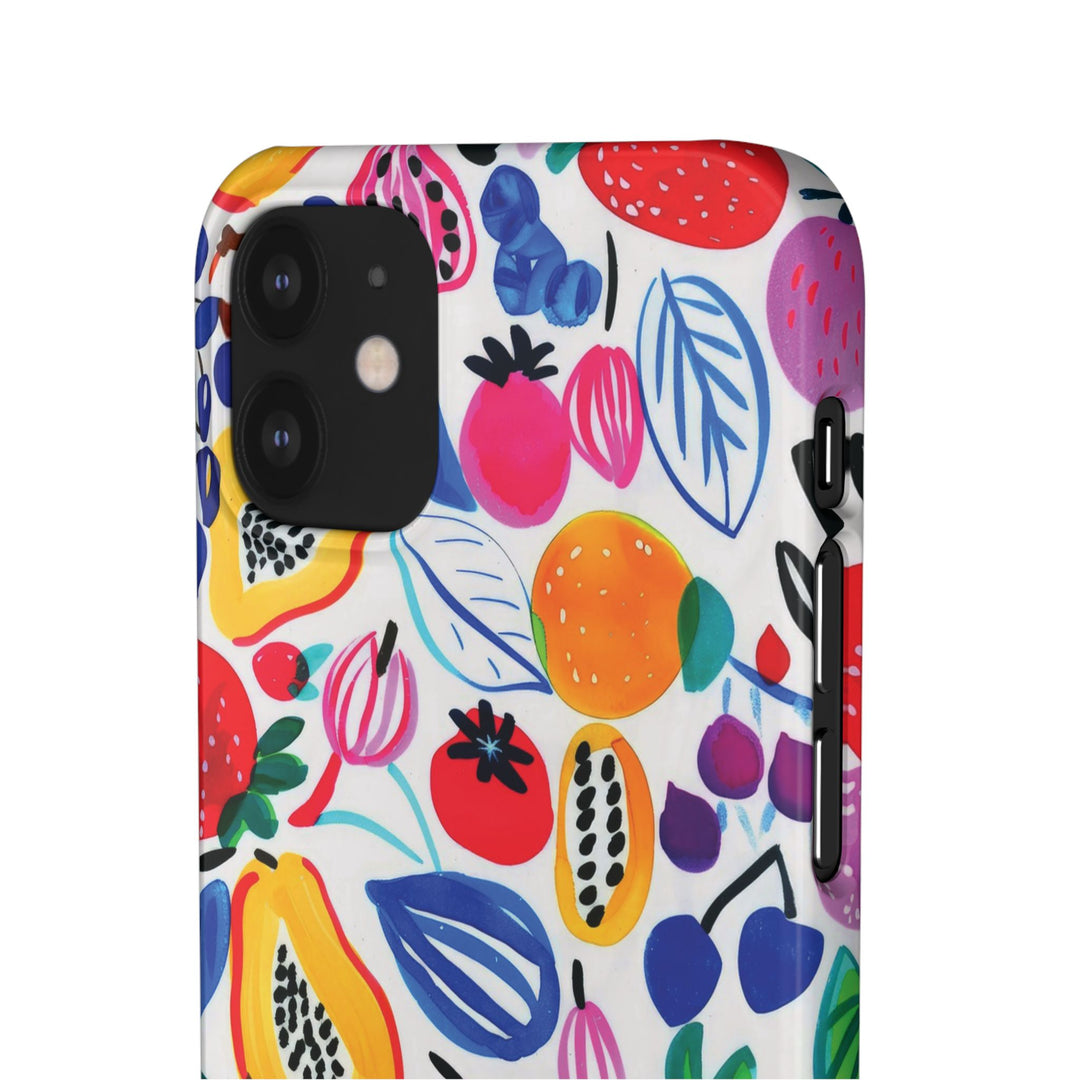 Snap Cute Custom Phone Case, Summer Fruit case for iPhone 18 17 16 15 14 13 12 Pro Max, Samsung S26 S25 S24 S23 Ultra Protective Phone Case - Studio40ParkLane