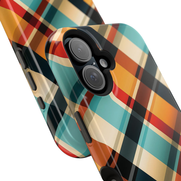 Checkered Plaid Magsafe Gift for Her Cute Phone Case for Iphone, | iPhone 16 | iPhone 15 Pro Max, Iphone 14 Pro Max, 13 12 11 10 9 8 7 - Studio40ParkLane