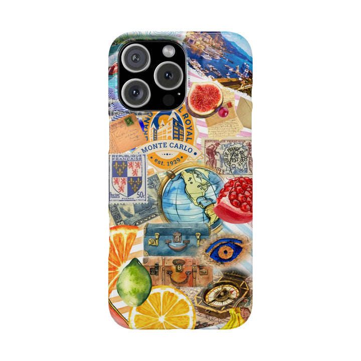 Slim Trendy French Coquette Collage Gift for Her Cute Phone Cases for Iphone 16 Cases | iPhone 15 Case | iPhone 15 Pro Max Case, Iphone 14 Case, Iphone 13, Slim - Studio40ParkLane