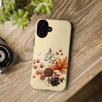 Fall Leaves Foliage Cute Phone Case for, Samsung Galaxy S24, S23, S22, S21, IPhone 16 Case | Iphone 15, Iphone 14, IPhone 13 Case Mom Dad Gift