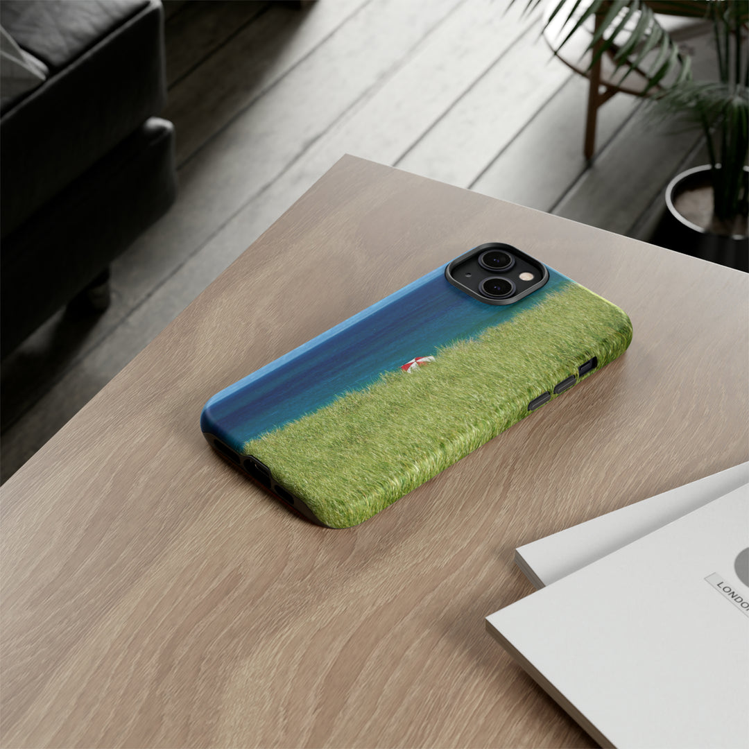 Cute IPhone Case | iPhone 15 Case | iPhone 15 Pro Max Case, Iphone 14 Case, Iphone 14 Pro Max Case IPhone Case for Art Lovers - Beach Parasol - Studio40ParkLane