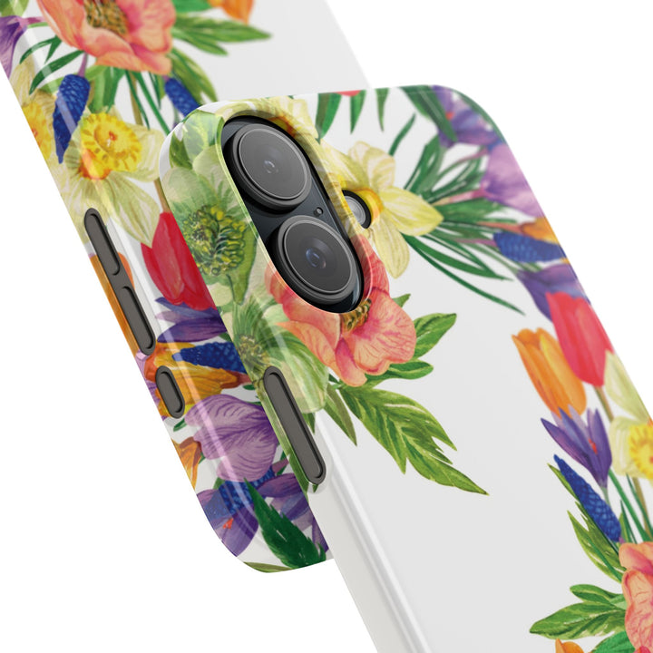 Slim Spring Flowers Gift for Her Cute Phone Cases for Iphone 16 Pro Max | iPhone 15 Case | iPhone 15 Pro Max Case, Iphone 14, 13, 12, 11, 10, 8, 7 - Studio40ParkLane