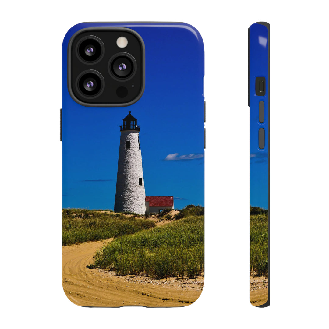 Cute IPhone Case | iPhone 15 Case | iPhone 15 Pro Max Case, Iphone 14 Case, Iphone 14 Pro Max Case IPhone Case for Art Lovers - Beach Lighthouse - Studio40ParkLane