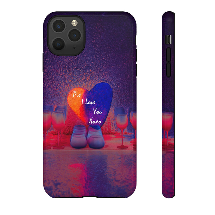Cute Samsung Case | Cool Iphone Case | PS I love You - Heart, Samsung S24, S23, S22, S21, IPhone 15 Case | Iphone 14 Case, Iphone 13 Case - Studio40ParkLane