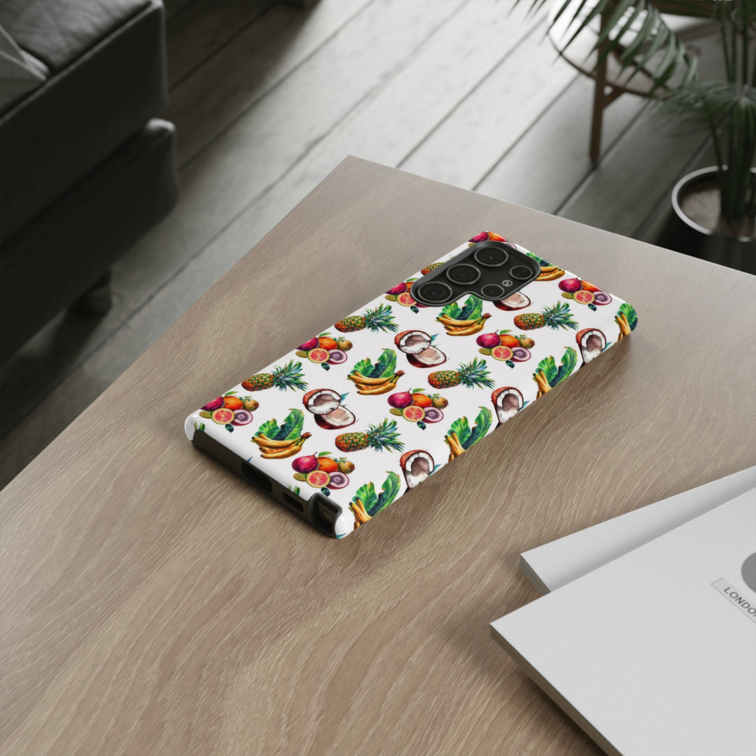 Cute Samsung Case | Cool Iphone Case | Tropical Summer Fruit, Samsung S24, S23, S22, S21, IPhone 15 Case | Iphone 14 Case, Iphone 13 Case - Studio40ParkLane