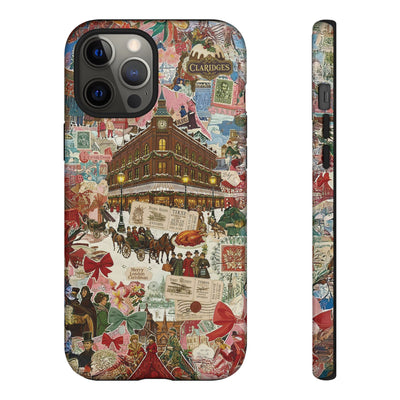 Aesthetic Tough London Coquette Collage Premium Phone Case - For iPhone 17 Pro Max iPhone 16 Pro iPhone 15 Iphone 14 Plus 13 Pro 12 11 10 XR - Studio40ParkLane