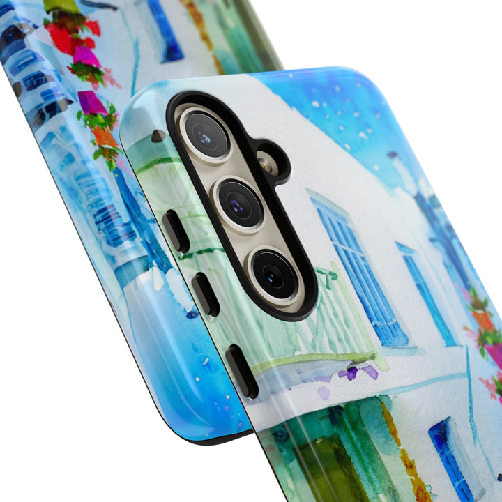 Impact Resistant, Greece House, Cute Phone Cases for Samsung S24, S23, S22, S21, IPhone 15 pro Iphone 14 pro Iphone 13 IPhone 12 Iphone 11 - Studio40ParkLane