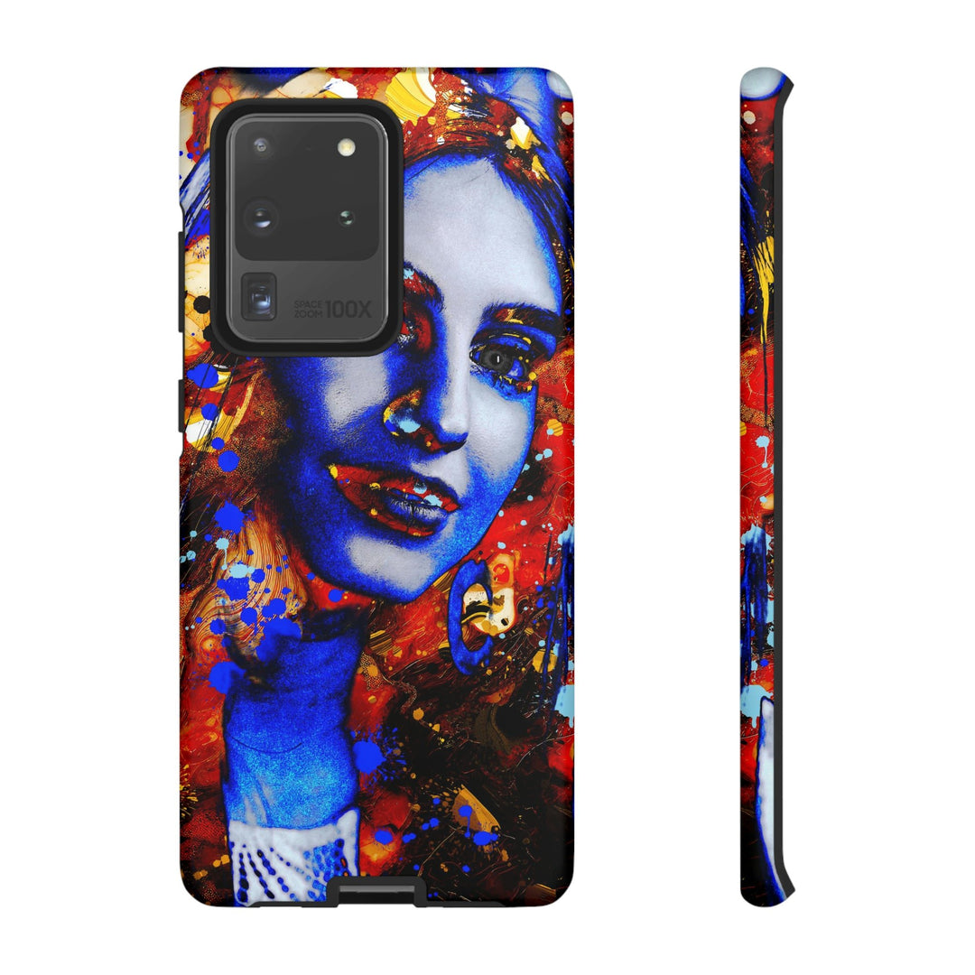 Cute Samsung Phone Case | Aesthetic Samsung Phone Case | Galaxy S23, S22, S21, S20 | Marble Splash Face, Protective Phone Case - Studio40ParkLane