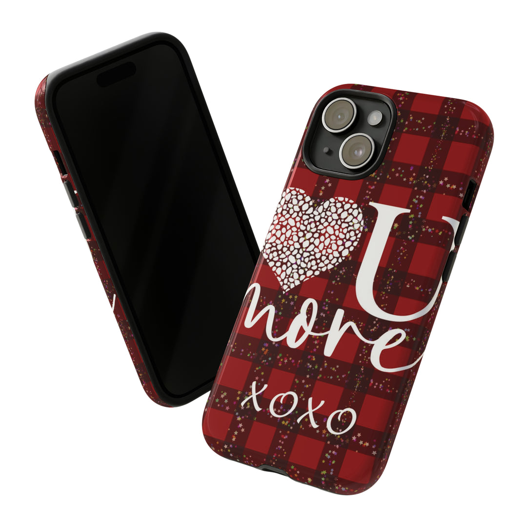 Cute IPhone Case | iPhone 15 Case | iPhone 15 Pro Max Case, Iphone 14 Case, Iphone 14 Pro Max Case IPhone Case for Art Lovers, Love You Red - Studio40ParkLane