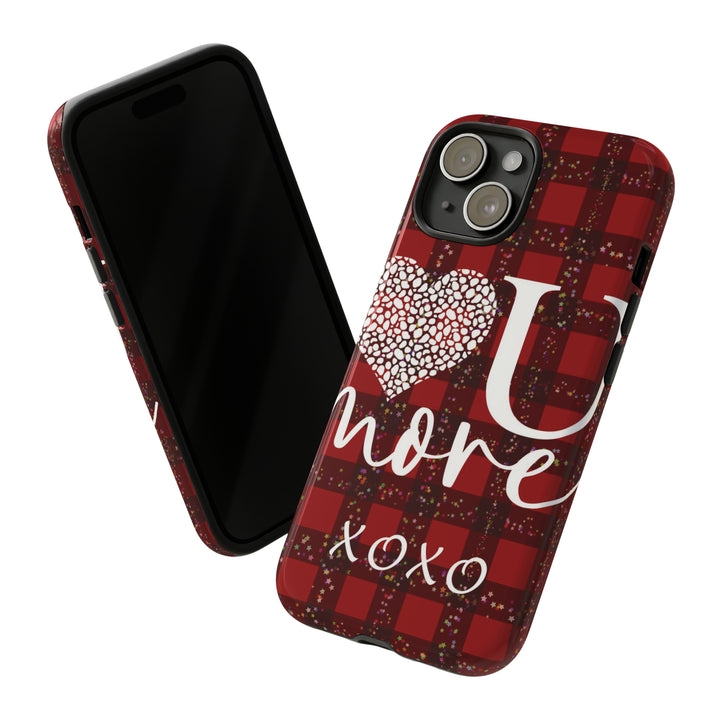 Cute IPhone Case | iPhone 15 Case | iPhone 15 Pro Max Case, Iphone 14 Case, Iphone 14 Pro Max Case IPhone Case for Art Lovers, Love You Red - Studio40ParkLane