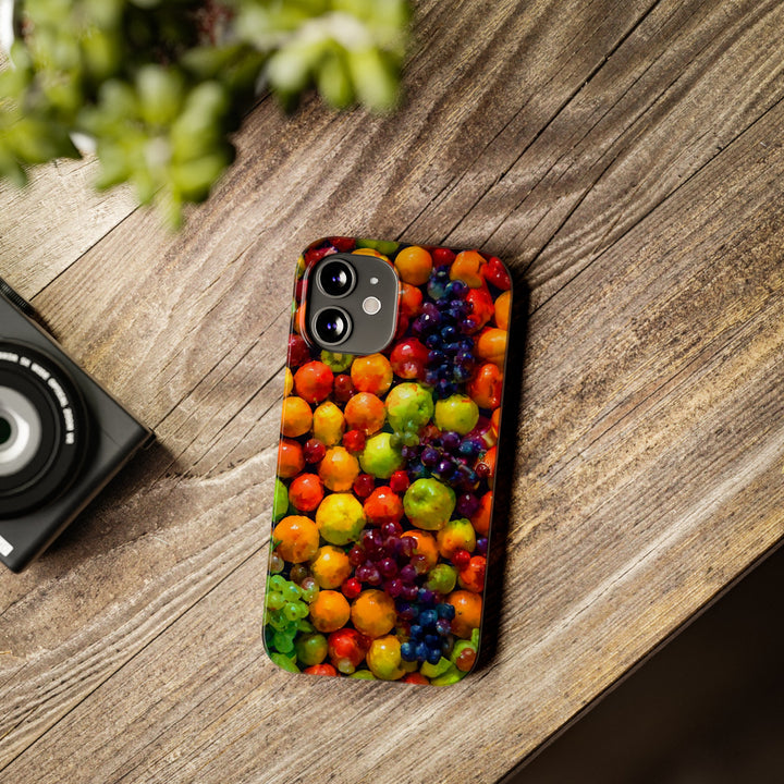 Slim Cute Phone Cases for Iphone | iPhone 15 Case | iPhone 15 Pro Max Case, Iphone 14, Iphone 14 Pro Max, Iphone 13, Summer Assorted Fruits - Studio40ParkLane