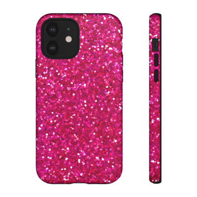 Pink Glitter Cute Phone Case, for IPhone 16 pro Max | Iphone 15, Iphone 14, IPhone 13 Case, 11 8 7, Samsung Galaxy S24, S23, S22, S21, 2 Layer Protection