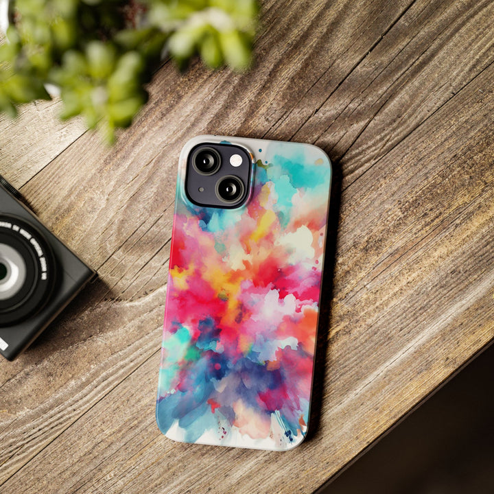 Slim Paint Splash Gift for Her Cute Phone Cases for Iphone 16 Pro Max | iPhone 15 Case | iPhone 15 Pro Max Case, Iphone 14, Iphone 14 Pro Max, Iphone 13 12 11 8 7 - Studio40ParkLane