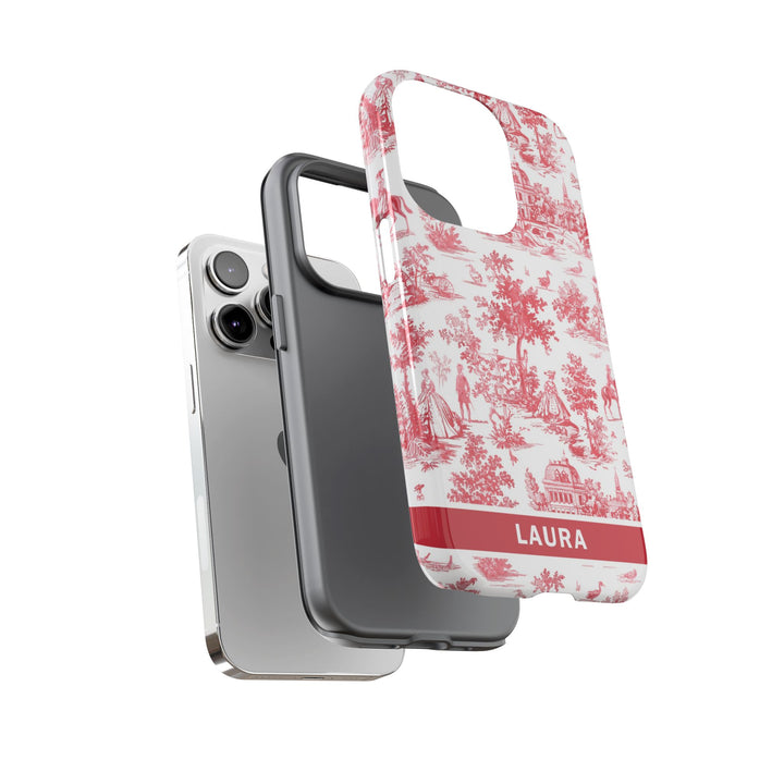 Premium Tough Personalized Initial Custom Gift Cute Phone Cases for Samsung Galaxy S24, S23, S22, S21 Plus, Ultra, Iphone 16, 15, 14 Pro Max - Studio40ParkLane