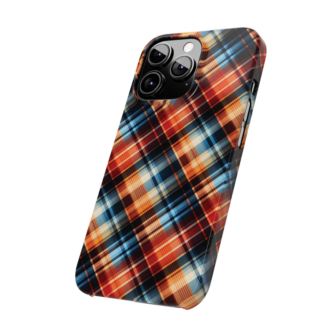 Slim Checkered Plaid Gift for Her Cute Phone Cases for Iphone 16 Pro Max | iPhone 15 Case | iPhone 15 Pro Max Case, Iphone 14, 13, 12, 11, 10, 8, 7 - Studio40ParkLane
