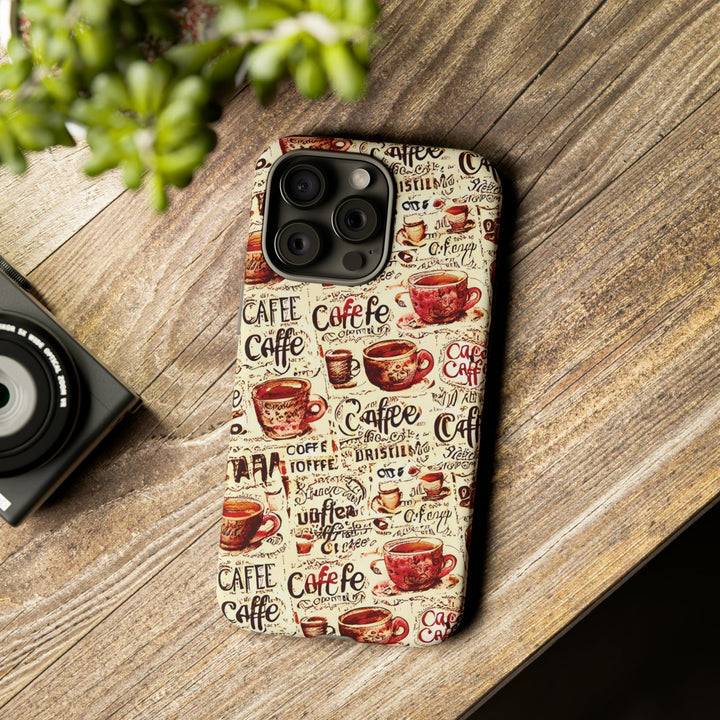 Cute IPhone Case | Paris Coffee Cup, iPhone 15 Case | iPhone 15 Pro Case, Iphone 14 Case, Iphone 14 Pro Max Case, Protective Iphone Case - Studio40ParkLane