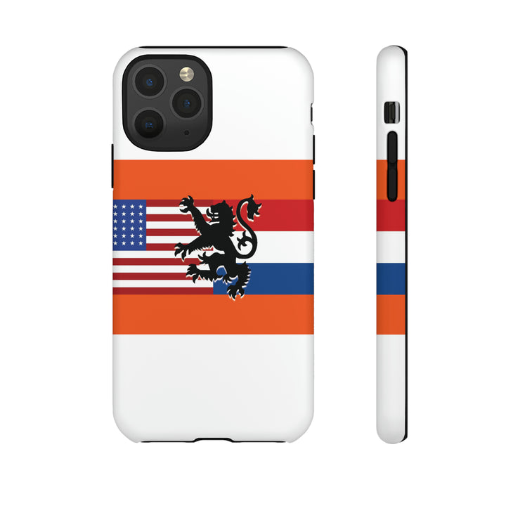 Cute IPhone Case | iPhone 15 Case | iPhone 15 Pro Max Case, Iphone 14 Case, Iphone 14 Pro Max Case IPhone Case for Art Lovers, Dutch US Flag - Studio40ParkLane