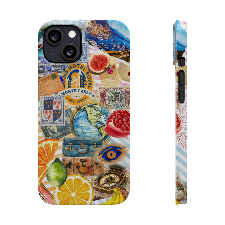 Slim Trendy French Coquette Collage Gift for Her Cute Phone Cases for Iphone 16 Cases | iPhone 15 Case | iPhone 15 Pro Max Case, Iphone 14 Case, Iphone 13, Slim - Studio40ParkLane