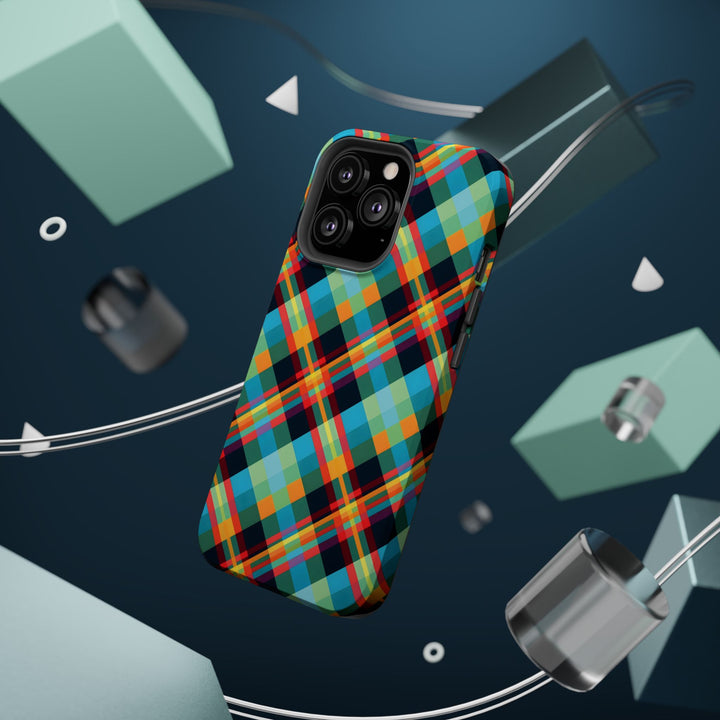 Checkered Plaid Magsafe Gift for Her Cute Phone Case for Iphone, | iPhone 16 | iPhone 15 Pro Max, Iphone 14 Pro Max, 13 12 11 10 9 8 7 - Studio40ParkLane