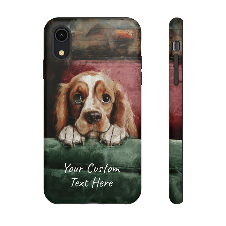 Personalize this Cute IPhone Case | Cocker Spaniel iPhone Case, iPhone 15 Case | iPhone 15 Case, Iphone 14 Case, Iphone 14 Pro Max Case - Studio40ParkLane