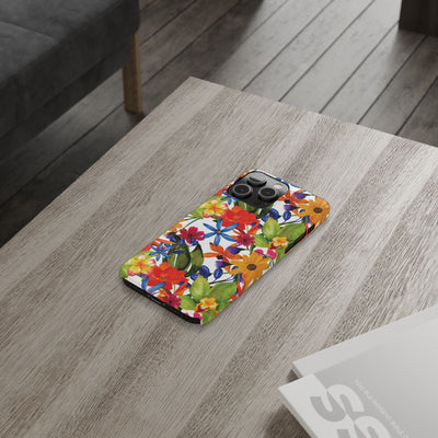 Slim Spring Flowers Gift for Her Cute Phone Cases for Iphone 16 Pro Max | iPhone 15 Case | iPhone 15 Pro Max Case, Iphone 14, 13, 12, 11, 10, 8, 7 - Studio40ParkLane