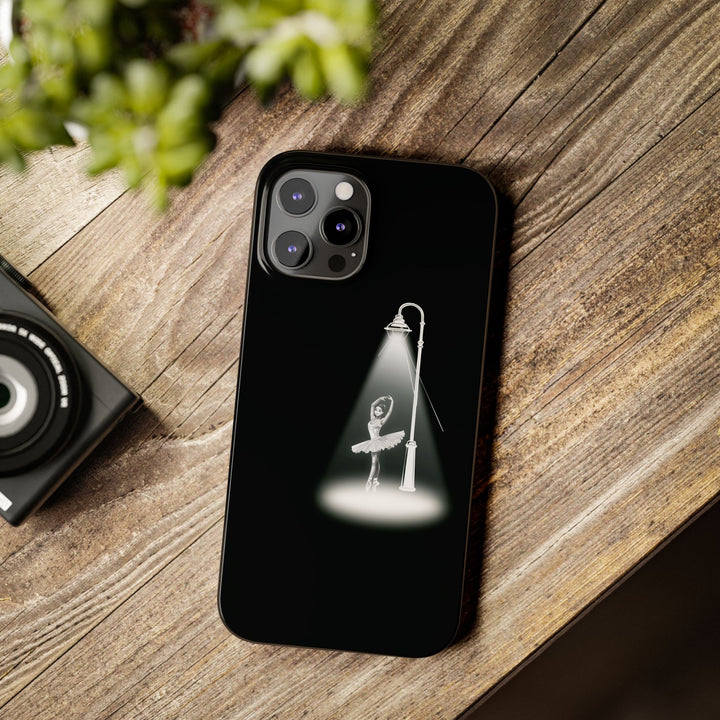 Slim Ballet Dancer Spotlight Gift for Her Cute Phone Cases for Iphone 16 Pro Max | iPhone 15 Case | iPhone 15 Pro Max Case, Iphone 14, 13, 12, 11, 10, 8, 7 - Studio40ParkLane